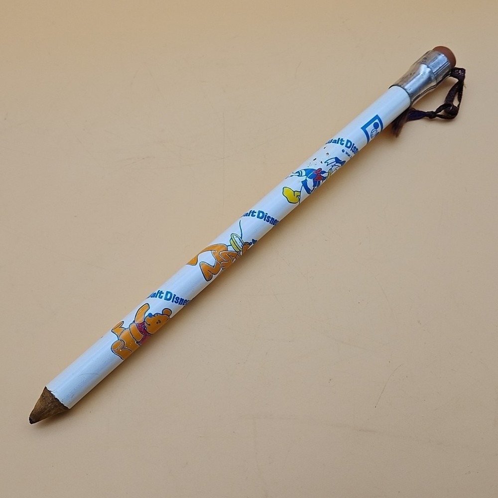 Vintage Walt Disney World Mickey Mouse Giant Oversized Souvenir Pencil